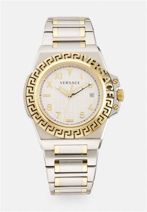 damen uhr versace|versace greca watches.